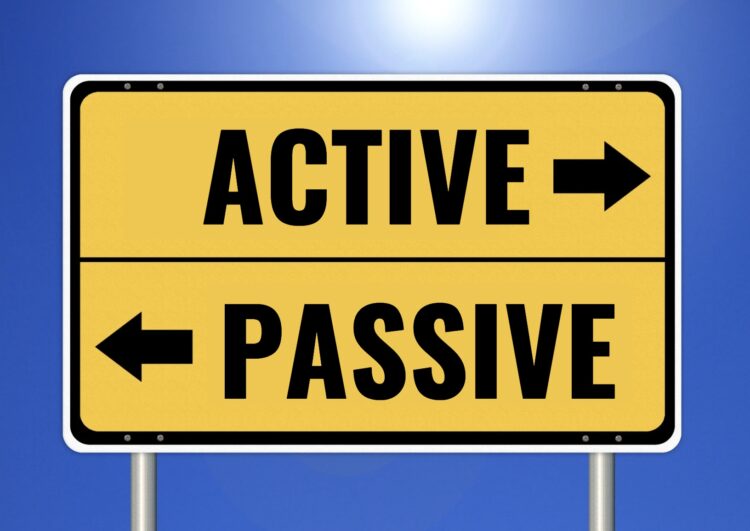 Active vs Passive Investments.